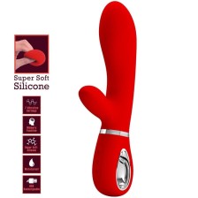 PRETTY LOVE - VIBRATORE MULTIFUNZIONE G-SPOT THOMAS ROSSO