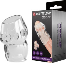 PRETTY LOVE - OSCAR PÊNIS TRANSPARENTE MAIS GROSSO
