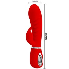 PRETTY LOVE - PRESCOTT MULTIFUNCTION G-SPOT VIBRATOR RED