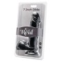 GET REAL - GODE 18 CM AVEC BOULES NOIR