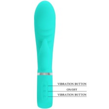 PRETTY LOVE - PRESCOTT MULTIFUNCTION G-SPOT VIBRATOR AQUA GREEN