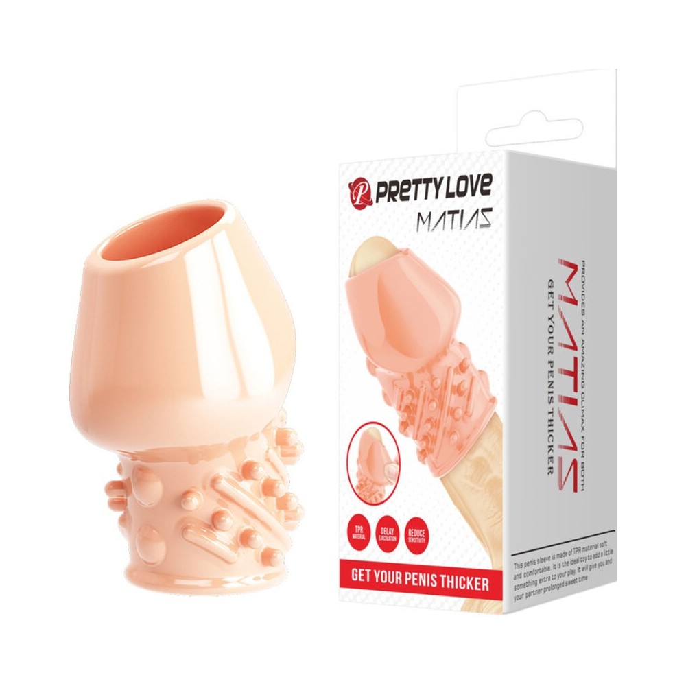 PRETTY LOVE - MATIAS PENIS NATUREL PLUS ÉPAIS