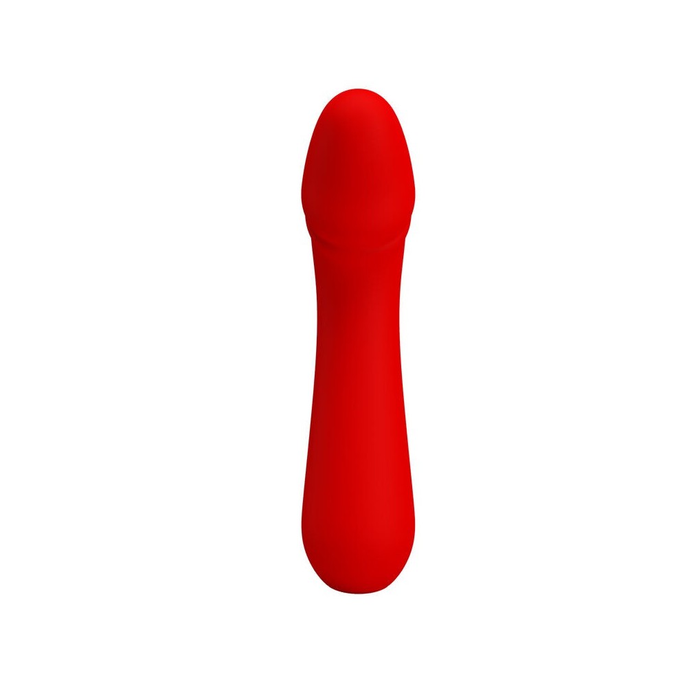 PRETTY LOVE - CETUS RECHARGEABLE VIBRATOR RED