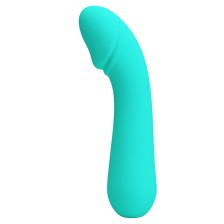 PRETTY LOVE - CETUS RECHARGEABLE VIBRATOR AQUA GREEN