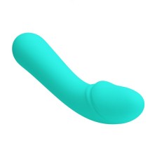 PRETTY LOVE - CETUS RECHARGEABLE VIBRATOR AQUA GREEN