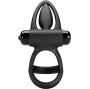 PRETTY LOVE - VIBRATIONSRING 10 VIBRATIONEN SCHWARZES SILIKON