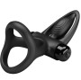 PRETTY LOVE - ANELLO VIBRANTE 10 VIBRAZIONI IN SILICONE NERO
