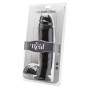GET REAL - DILDO 25,5 CM COM BOLAS PRETO