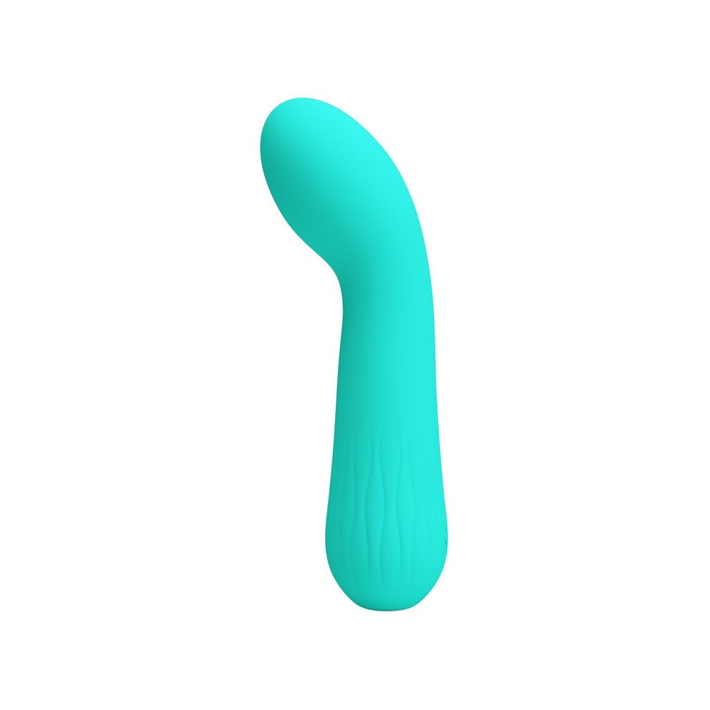 PRETTY LOVE - FAUN RECHARGEABLE VIBRATOR AQUA GREEN