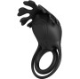 PRETTY LOVE - ANEL VIBRADOR RUBEN 7 VIBRAÕES SILICONE PRETO