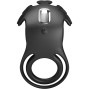 PRETTY LOVE - RUBEN VIBRATOR RING 7 VIBRATIONS BLACK SILICONE