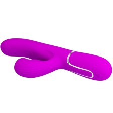 PRETTY LOVE - VIBRATEUR POINT G MULTIFONCTION 3 EN 1 PERLITA VIOLET