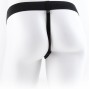 FETISH FANTASY SERIES - IMBRAGATURA REGOLABILE TELECOMANDO PENE REALISTICO CON TESTICOLI 17,8 CM