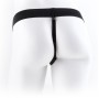 FETISH FANTASY SERIES - HARNAIS RÉGLABLE TÉLÉCOMMANDE PÉNIS RÉALISTE AVEC TESTICULES 23 CM