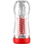 PDX ELITE - STROKER VIEWTUBE 2 SPIRAL COMPRESSION TRANSPARENT
