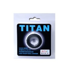 BAILE - COCKRING TITAN NERO 1.9 CM