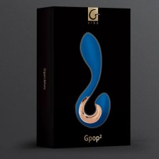 G-VIBE - GPOP 2 G- UND P-PUNKT-VIBRATOR INDIGOBLAU