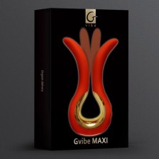 G-VIBE - GVIBE MAXI VIBRATORE CON DUE PUNTE FLESSIBILI CORALLO