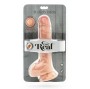 GET REAL - DILDO DUAL DENSITY 25,5 CM BOLAS PELE