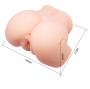 CRAZY BULL - REALISTISCHE VAGINA- UND ANUS-DOPPELVIBRATION