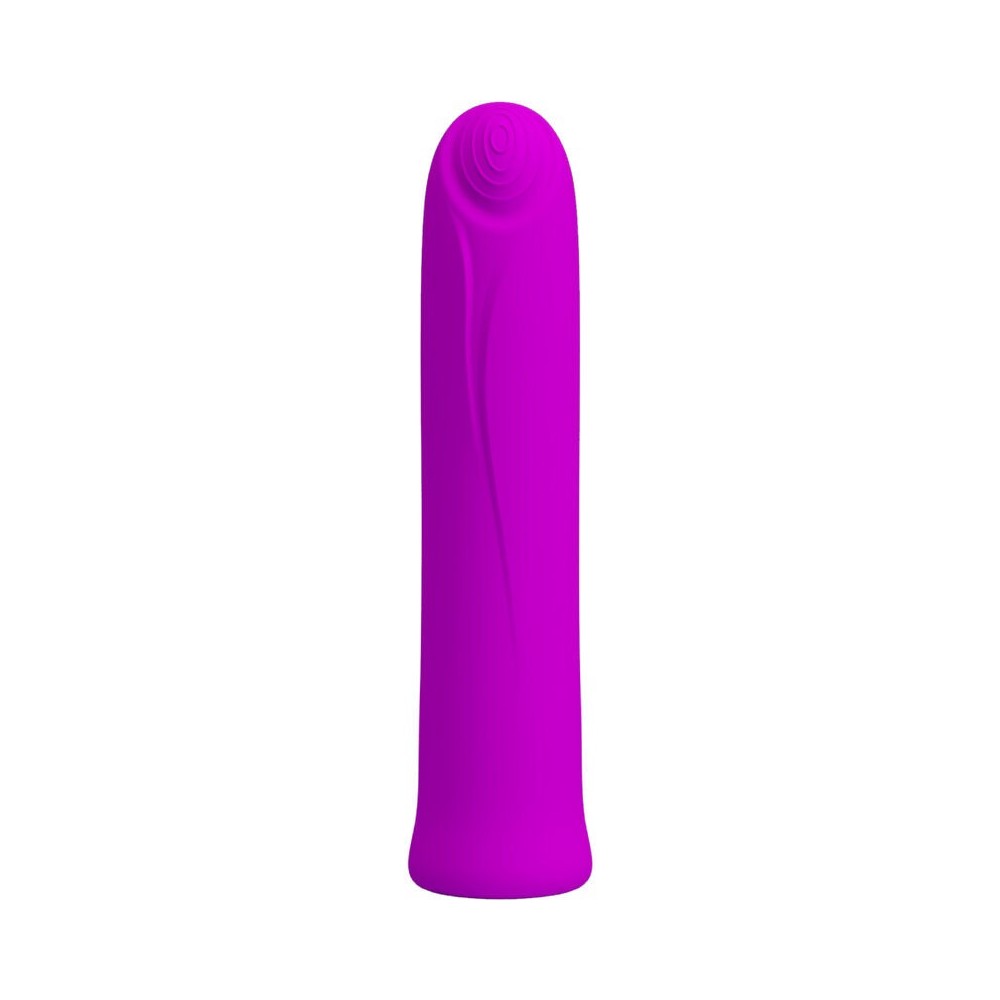 PRETTY LOVE - CURTIS MINI SUPER POWER VIBRATOR 12 LILA SILIKONVIBRATIONEN