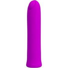 PRETTY LOVE - CURTIS MINI SUPER POWER VIBRATOR 12 VIOLET SILICONE VIBRATIONS