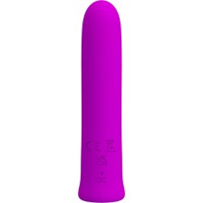 PRETTY LOVE - CURTIS MINI SUPER POWER VIBRATOR 12 LILA SILIKONVIBRATIONEN