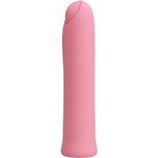 PRETTY LOVE - CURTIS MINI SUPER POWER VIBRATOR 12 ROSA SILIKONVIBRATIONEN