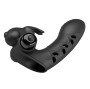 PRETTY LOVE - CAPA DE DEDO VIBRADOR DE COELHO PRETO VANCE