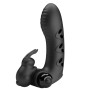 PRETTY LOVE - CAPA DE DEDO VIBRADOR DE COELHO PRETO VANCE
