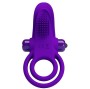 PRETTY LOVE - PURPLE VIBRATING PENIS RING