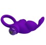 PRETTY LOVE - ANNEAU VIBRATEUR I RABBIT POUR PÉNIS VIOLET