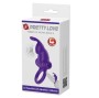 PRETTY LOVE - ANELLO VIBRATORE I CONIGLIO PER PENE VIOLA