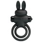 PRETTY LOVE - VIBRATOR III RABBIT RING FOR BLACK PENIS