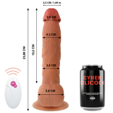 CYBER SILICOCK - TÉLÉCOMMANDE RÉALISTE MASTER BEN 23.88 CM -O- 4.3 CM