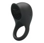 PRETTY LOVE - ANELLO VIBRANTE PER PENE CON LINGUA NERA