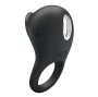 PRETTY LOVE - ANELLO VIBRANTE PER PENE CON LINGUA NERA