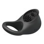PRETTY LOVE - ANELLO VIBRANTE PER PENE CON LINGUA NERA