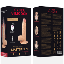 CYBER SILICOCK - REMOTE CONTROL REALISTIC MASTER BEN 23.88 CM -O- 4.3 CM