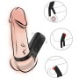 ARMONY - VIBRATORE DOPPIO ANELLO NERO