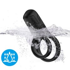 ARMONY - DOUBLE RING VIBRAROR BLACK