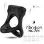 ARMONY - VIBRADOR DE ANEL E MULTPOSIÇÃO PRETO