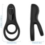 ARMONY - DOUBLE RING VIBRATOR BLACK
