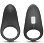 ARMONY - ANEL VIBRADOR SHARK PARA CASAIS CONTROLE REMOTO PRETO
