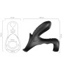 ARMONY - ANEL VIBRADOR DUPLO RANGER PARA CASAIS PRETO