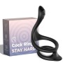 ARMONY - TAIL DOUBLE ANAL RING BLACK