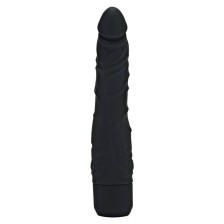 GET REAL - KLASSISCHER SCHLANKER VIBRATOR SCHWARZ