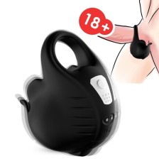 ARMONY - ANNEAU VIBRATEUR VENTOUSES TÉLÉCOMMANDE NOIR