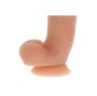 GET REAL - DILDO IN SILICONE 18 CM CON PALLE IN PELLE
