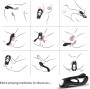 ARMONY - VEYRON DOPPIO ANELLO VIBRATORE GIOCATTOLO PER COPPIA TELECOMANDO NERO